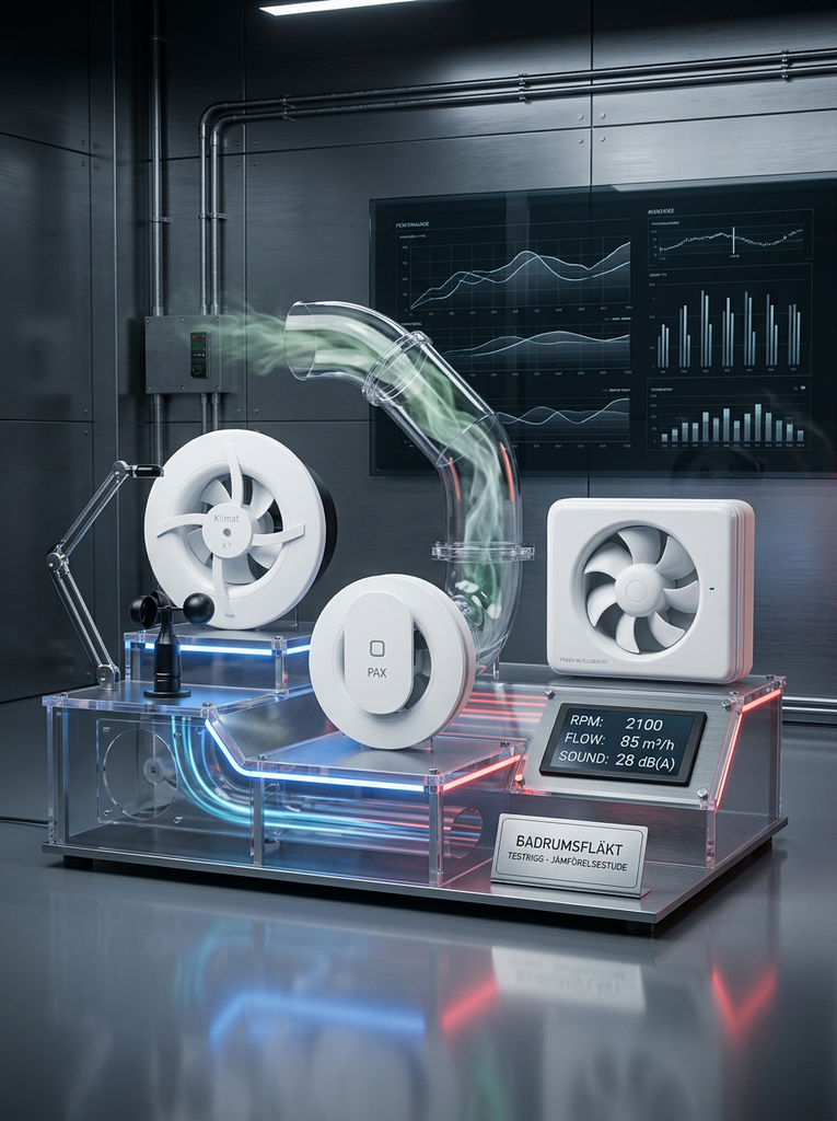 Vilken badrumsfläkt är Sveriges populäraste?