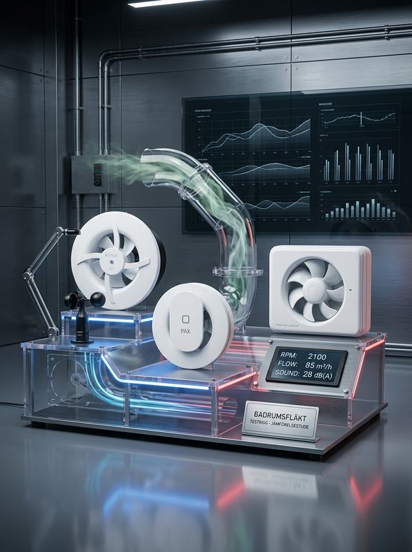 Vilken badrumsfläkt är Sveriges populäraste?