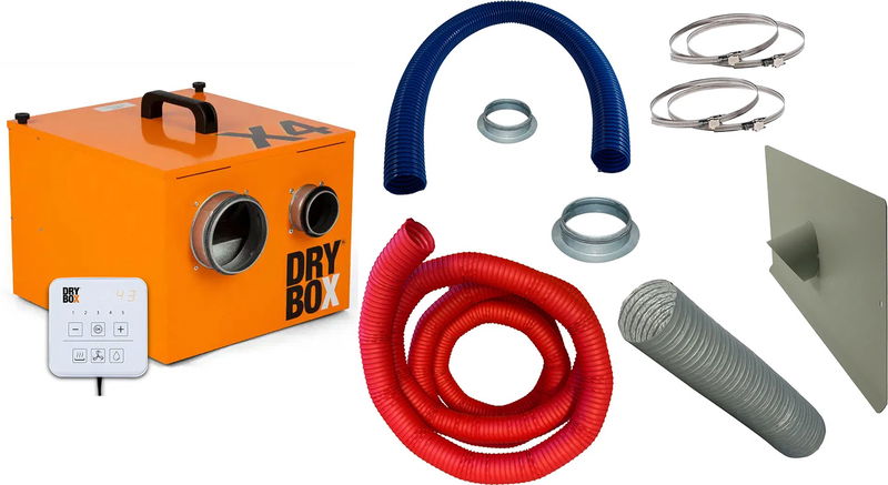Drybox X4 inkl.display + Tillbehörspaket