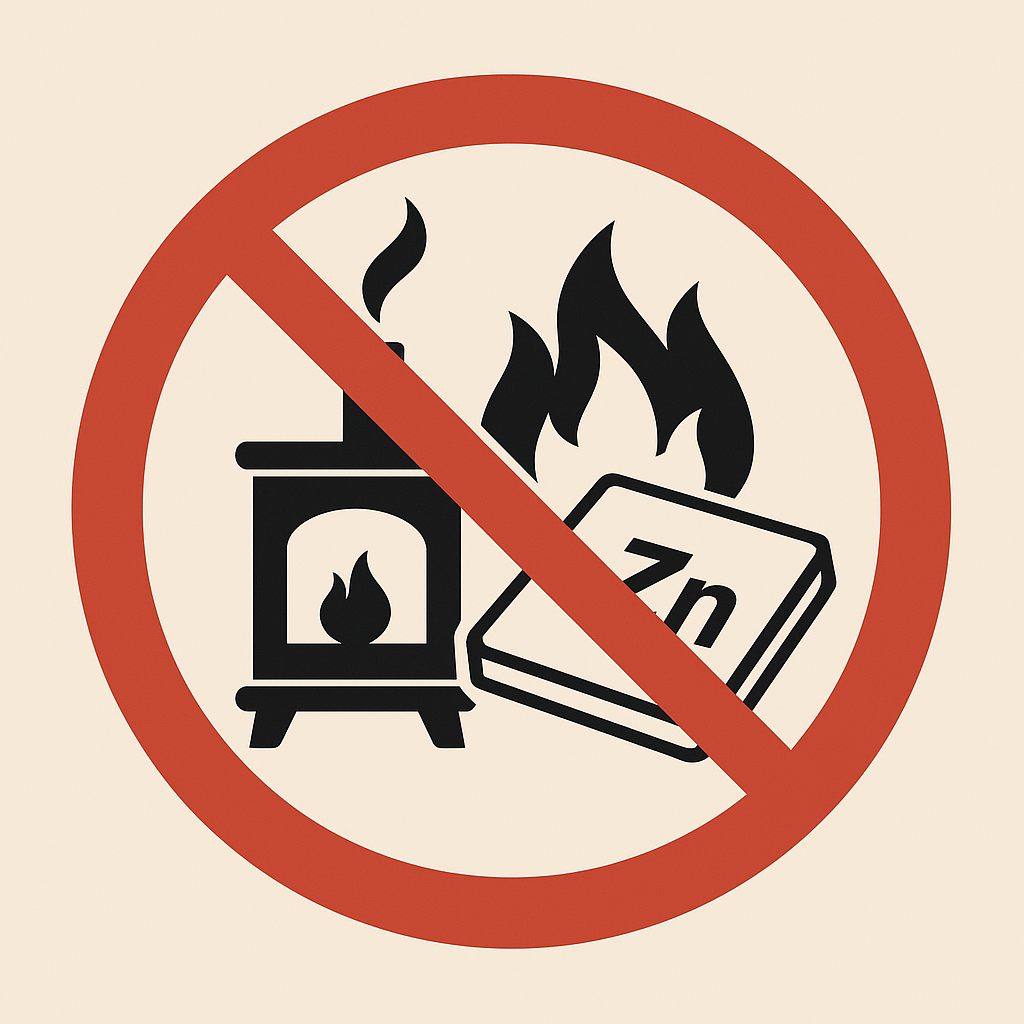 Avsotningsmedel eller zinkplåt istället?