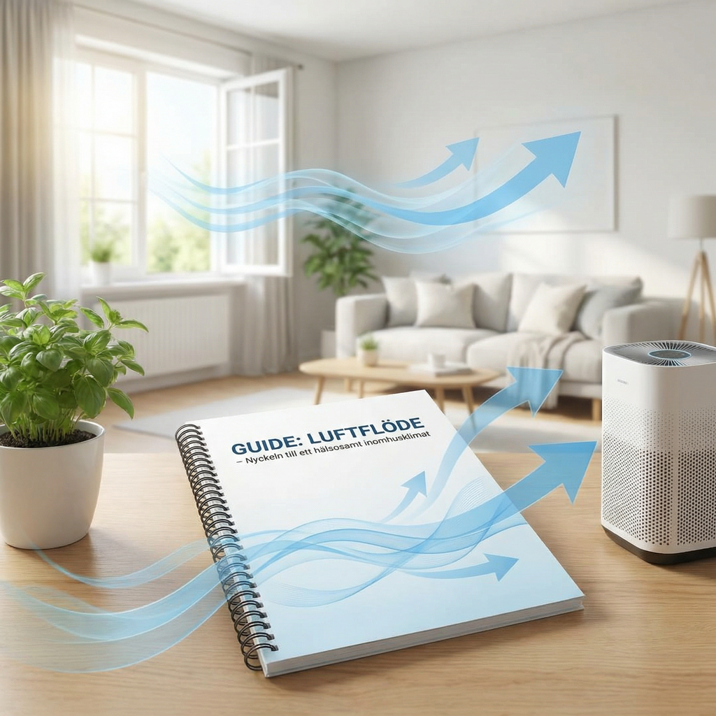 Guide: Luftflöde – Nyckeln till ett hälsosamt inomhusklimat