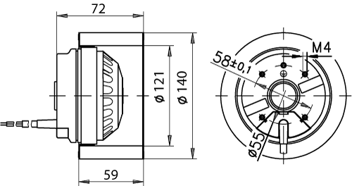 Systemair reservfläkt 202630 Essvent S (SP1)/Essvex 55