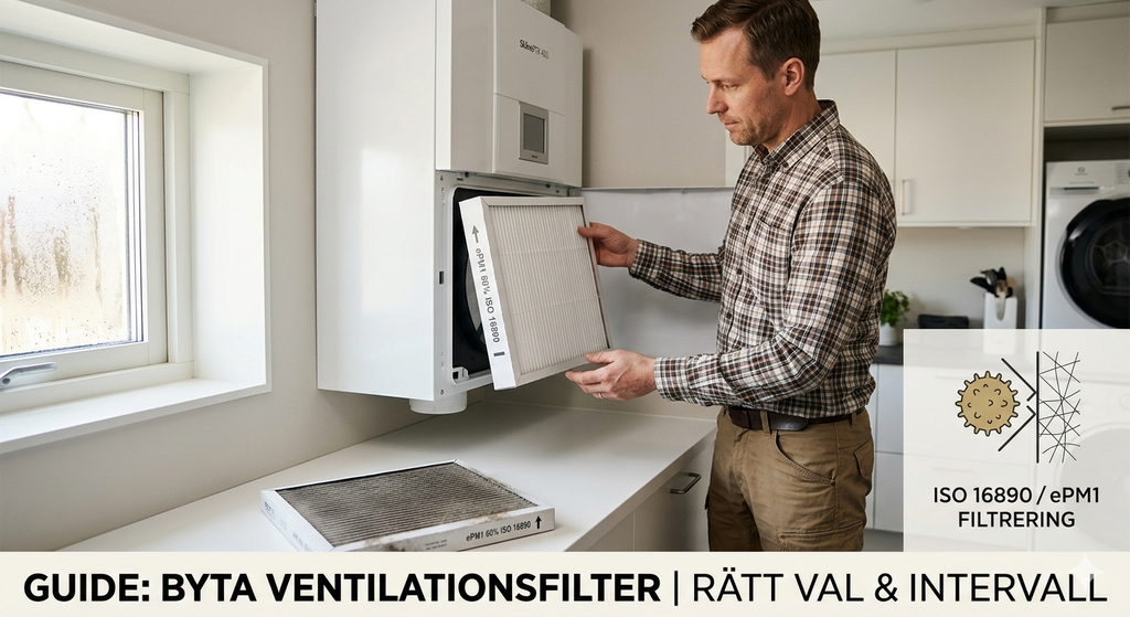 Den kompletta guiden till ventilationsfilter: Allt du behöver veta