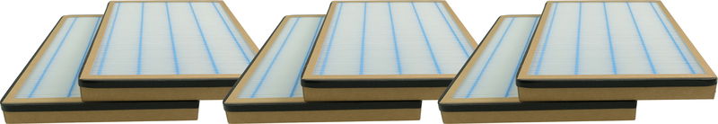 Filterpaket 3-pack Ventilationsfilter Flexit Nordic S4 Eko