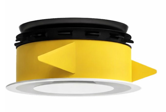 Pradovent monteringskrage Pradovent Trim för gipstak