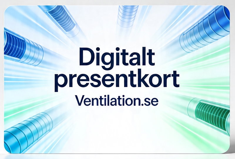 Ventilation.se Presentkort (digitalt)