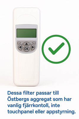 Filterpaket 3-pack Heru 160 T EC Eko