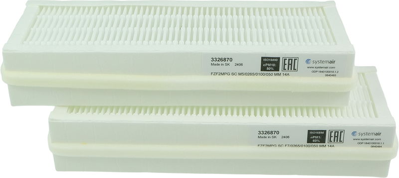 Ventilationsfilter Systemair VTR 100 - Orginal