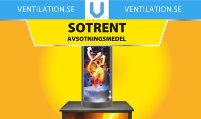 Sotrent - Avsotningsmedel 750g - Ren från tjära och sot