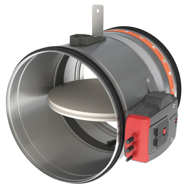 Brandspjäll CR60 ø100 ONE 24V