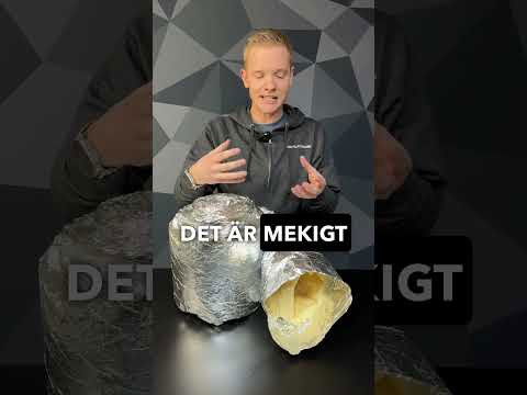 Brandsäker isolerstrumpa 3m EI15 Ø 100mm