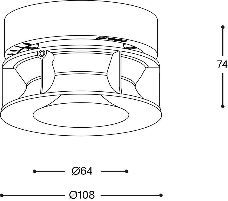 Pradovent trimless