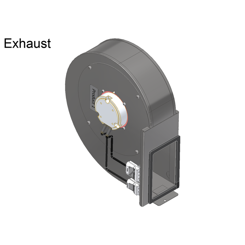 Östberg fläktmotorkit 100 S EC2 & 100 T EC - Frånluft