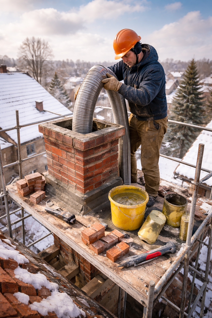 Dåligt drag eller otäta kanaler? Så väljer du rätt metod för din skorstensrenovering