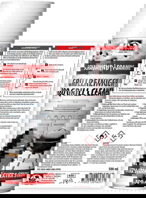 Grillrengöringsskum 500 ml