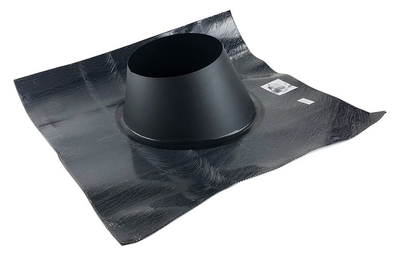 Landy Facil Överbeslag Svart - Rund skorsten