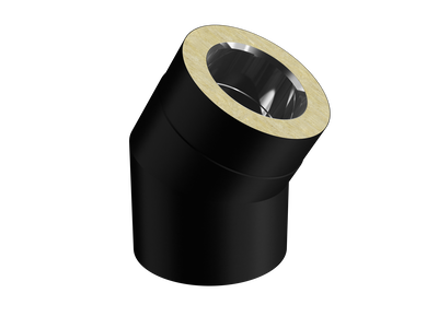 Landy Facil Rörböj 30° Svart