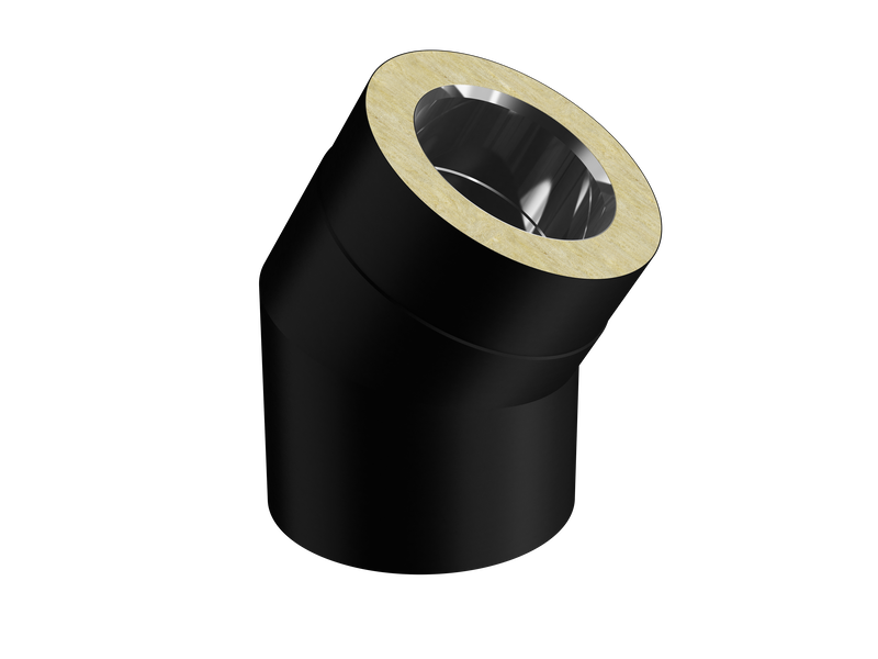 Landy Facil Rörböj 30° Svart