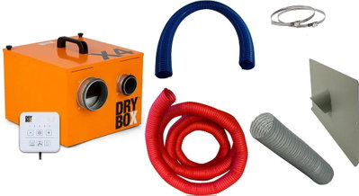 Drybox X4 inkl.display + Tillbehörspaket