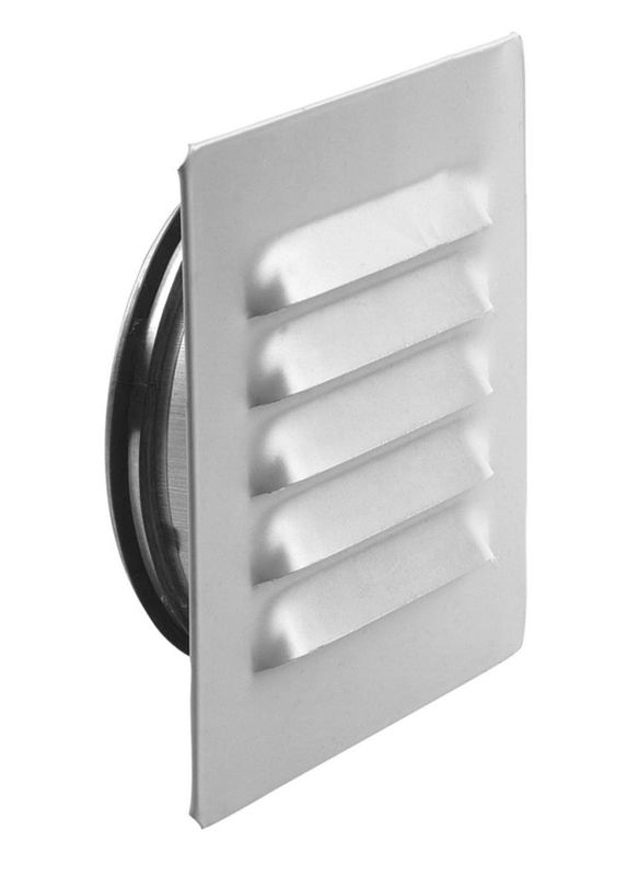 Självdragsgaller ABC-GC Ø100 Zinkgrå