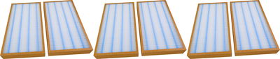 Filterpaket 3-pack Ventilationsfilter RDAF Mini (RDAZ-21-1) Eko