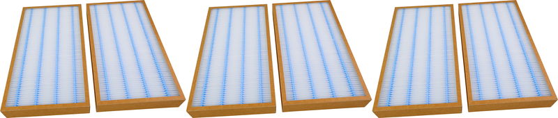Filterpaket 3-pack Ventilationsfilter RDAF Mini (RDAZ-21-1) Eko