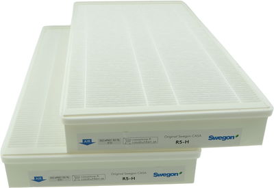 Ventilationsfilter Filtersats Swegon CASA R5H Comfort/Smart, FREE-H/V90