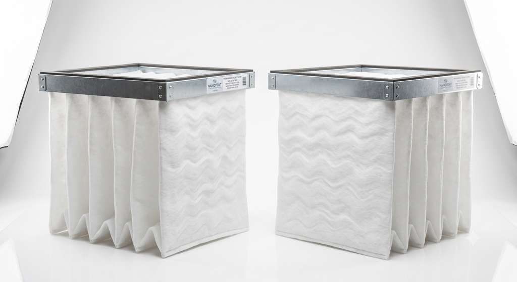 Syntetiskt filtermedia vs glasfiberfilter