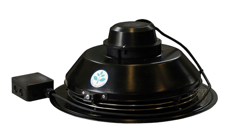 Takfläkt TFSR 200 EC Svart