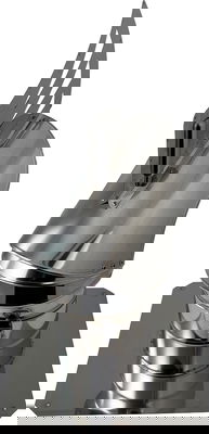 Vindflöjel Rostfri på Platta 400 grader