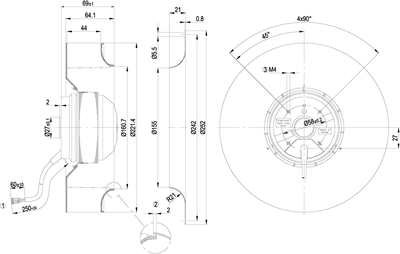 Systemair reservfläkt 312586