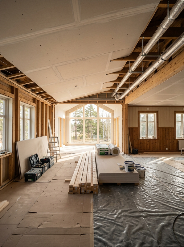 FTX vid renovering och tillbyggnad: dimensionering, kanaler och aggregat