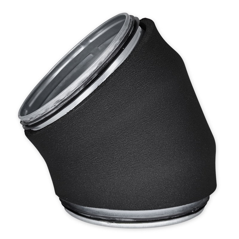 Isolering cellgummi böj 45 grader - tjocklek 19mm