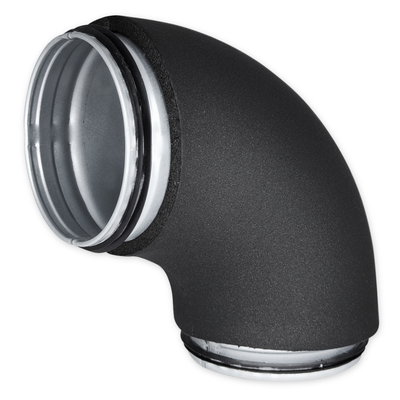 Isolering cellgummi böj 90 grader - tjocklek 19mm
