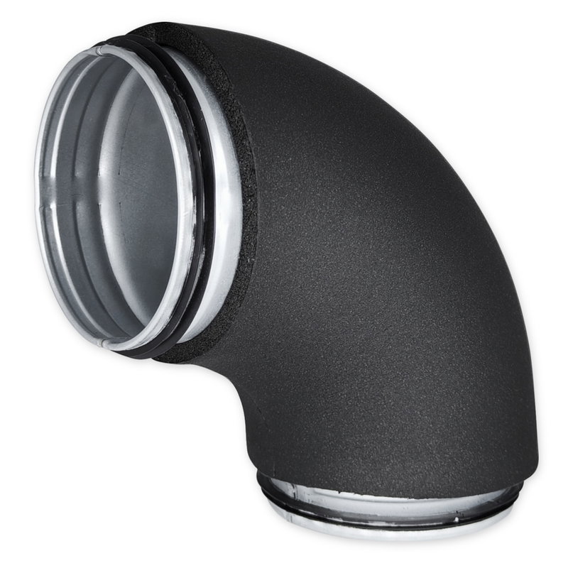Isolering cellgummi böj 90 grader - tjocklek 19mm