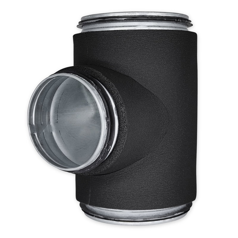Isolering cellgummi T-rör tjocklek 19mm
