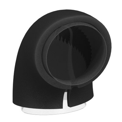 Isolering cellgummi böj 90 grader - tjocklek 19mm