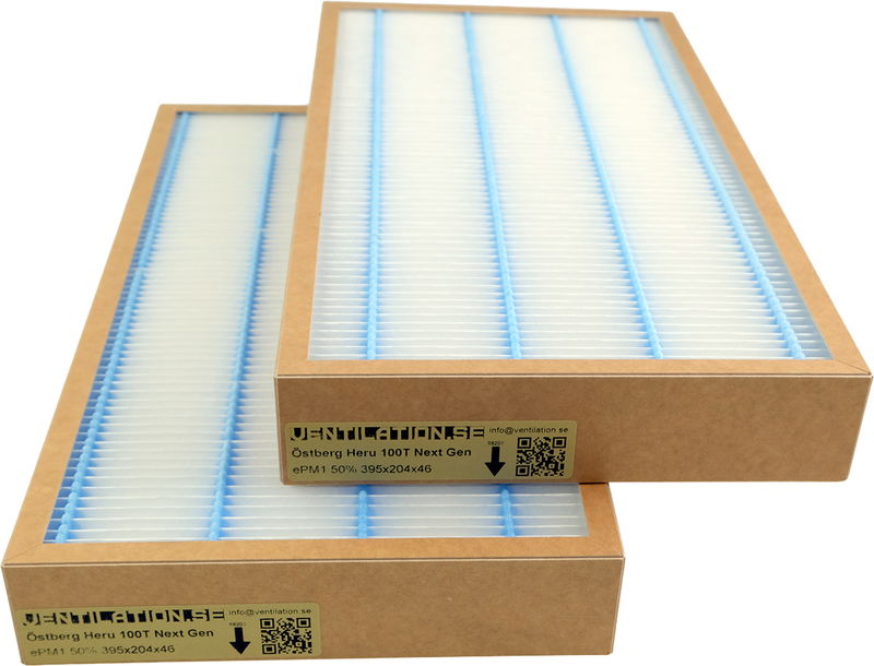 Ventilationsfilter Östberg Heru 100 T NextGen Eko
