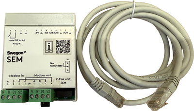 Swegon CASA Smart Modbus SEM anslutningmodul