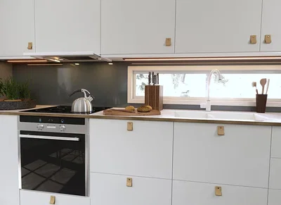 Spiskåpa Systemair SLIMLINE EC 600mm Vit