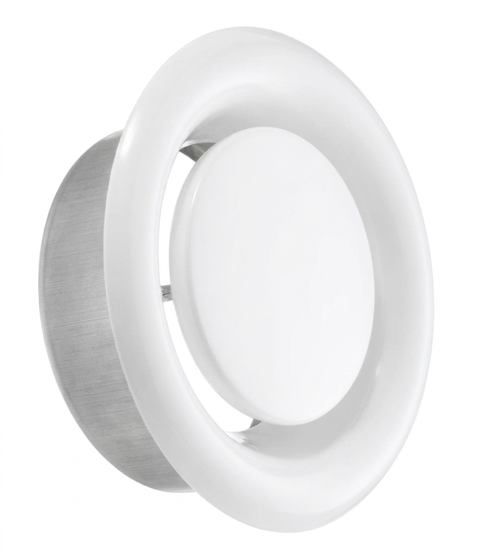 Frånluftsdon 160 med fästram