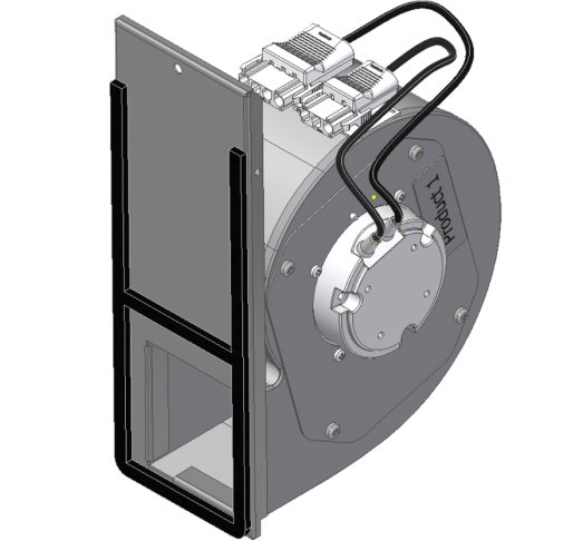 Östberg 7710331 fläktmotor Heru 90 S EC 8010071