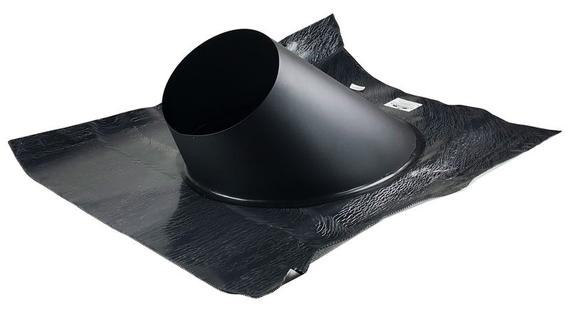 Landy Facil Överbeslag Svart - Rund skorsten