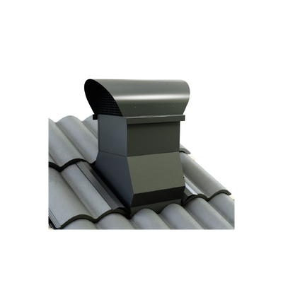 Takhuv 125/160 isolerad svart