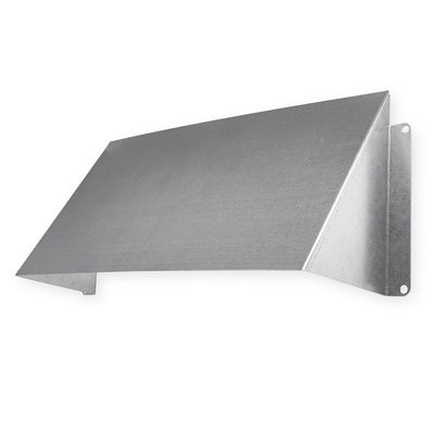 Ytterväggskåpa i galvaniserad plåt