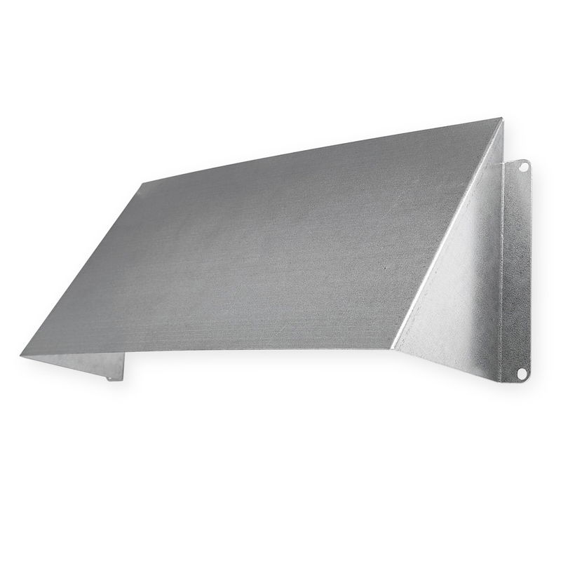 Ytterväggskåpa i galvaniserad plåt