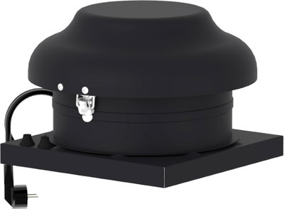Takfläkt TKS 400 A1 Svart