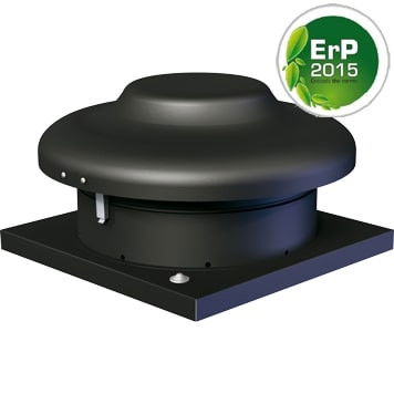 Takfläkt Salda 400 C EC Svart