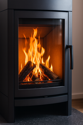 Glasrengöring kamin - Foam