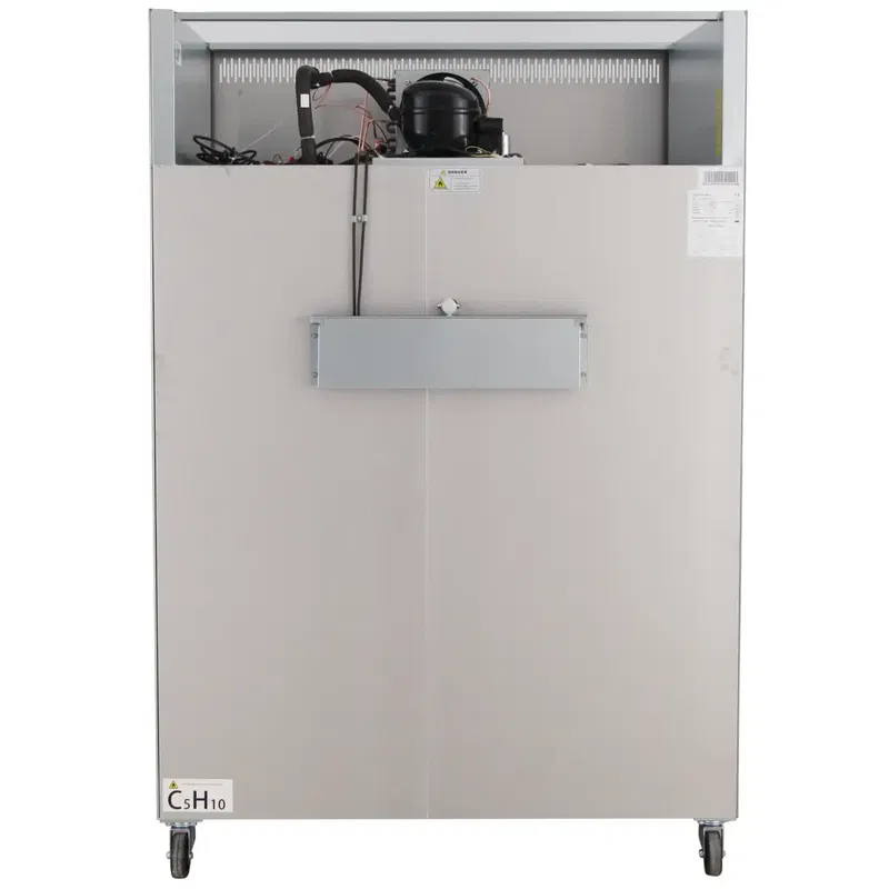 Kylskåp 2 Glasdörrar +2 ~+8 °C